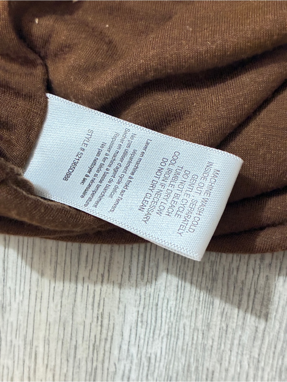 Rebecca Taylor Brown Ruched Modal Maxi Dress Size S Chocolate Tank Dress - Picture 9 of 10